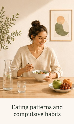 Eating patterns and compulsive habits